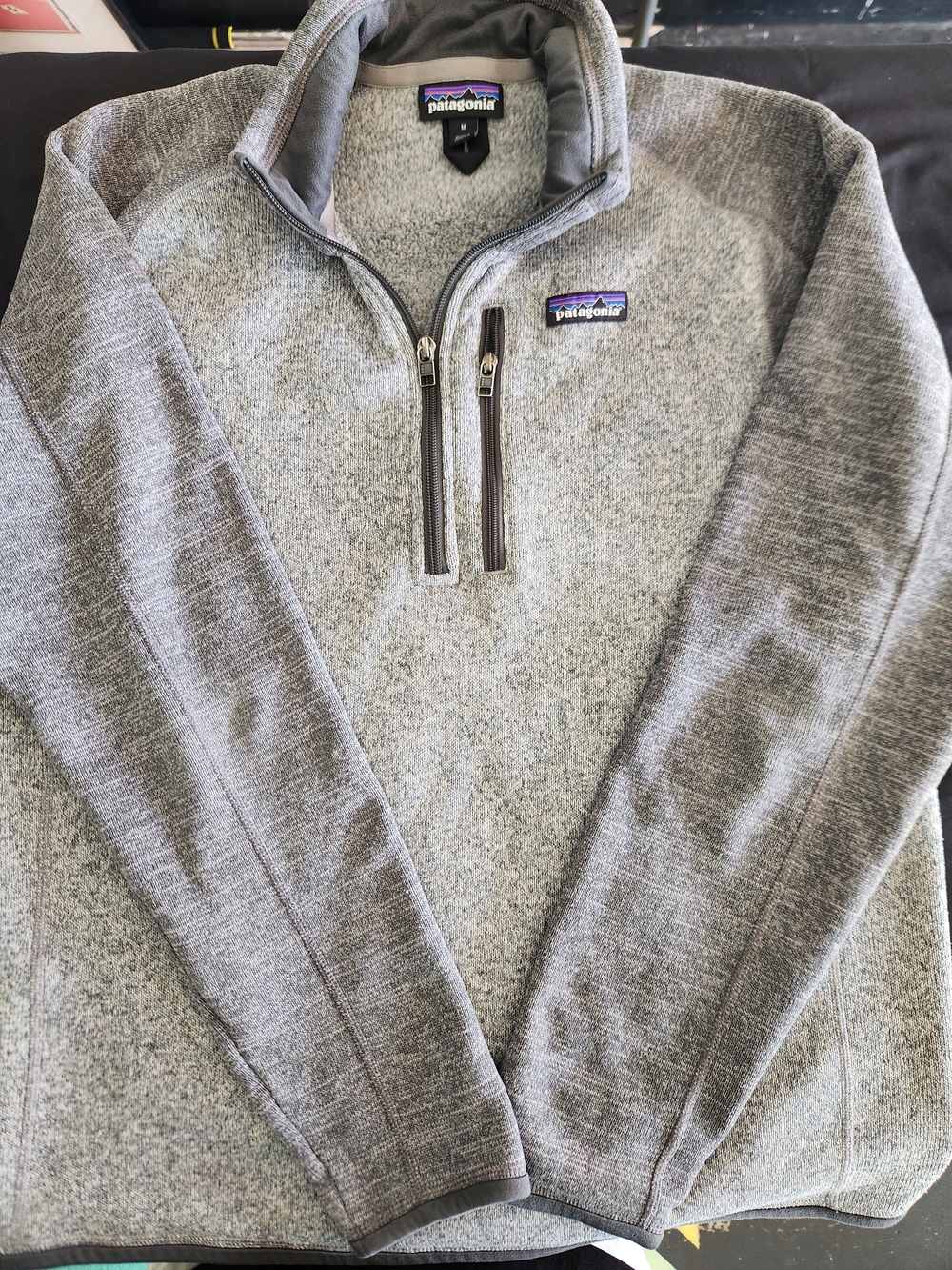 Patagonia Gray 1/4 - Zip Fleece Pullover